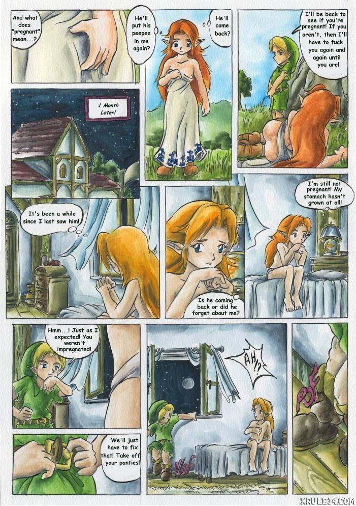 Bad Zelda porn comic picture 21