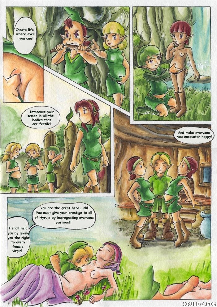 Bad Zelda porn comic picture 30