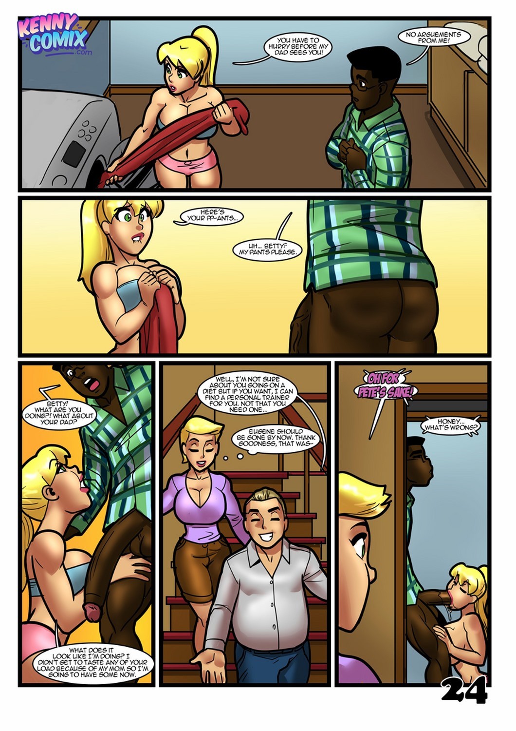 Betty and Alice in Study Session porn comic picture 26