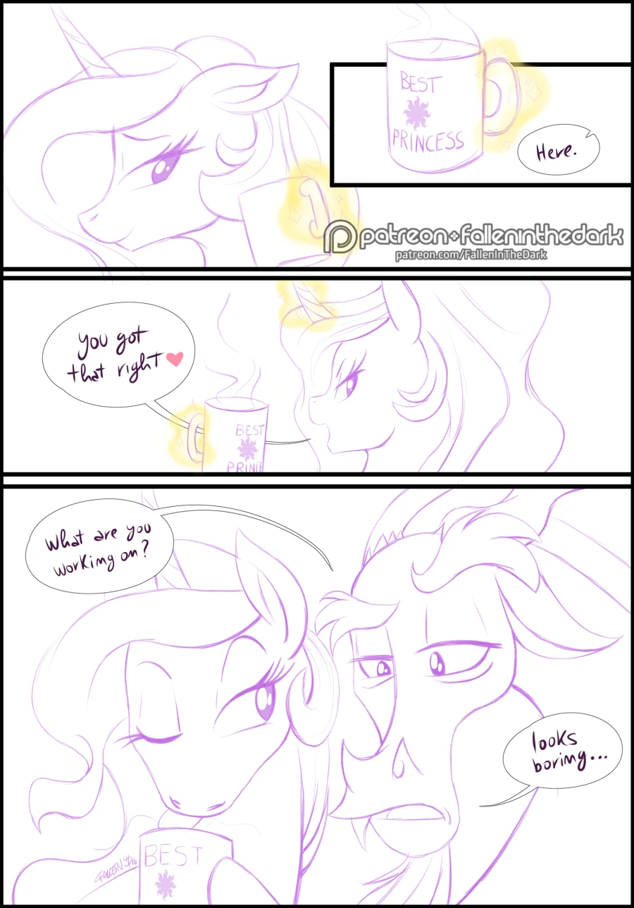 Break Time MLP porn comic picture 3