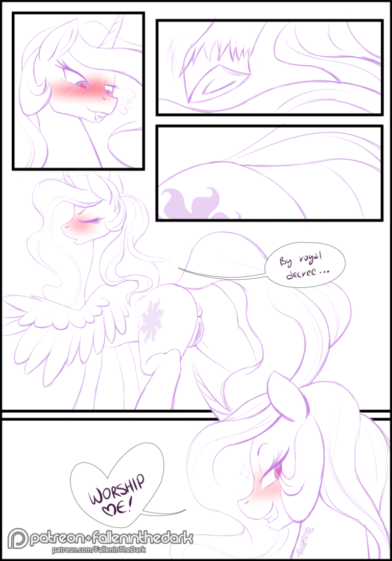 Break Time MLP porn comic picture 7