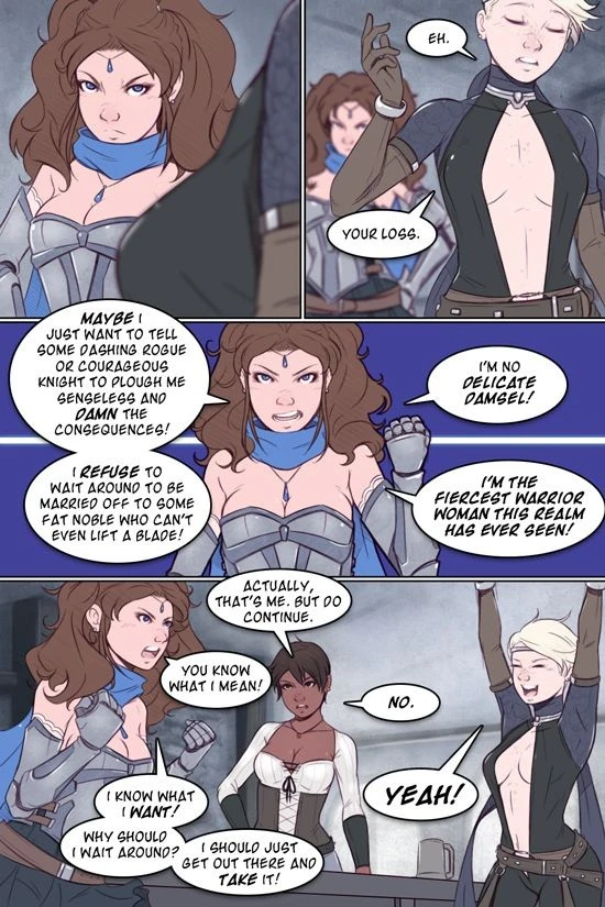 Broken Hilt Inn ch. 1-3 porn comic picture 47