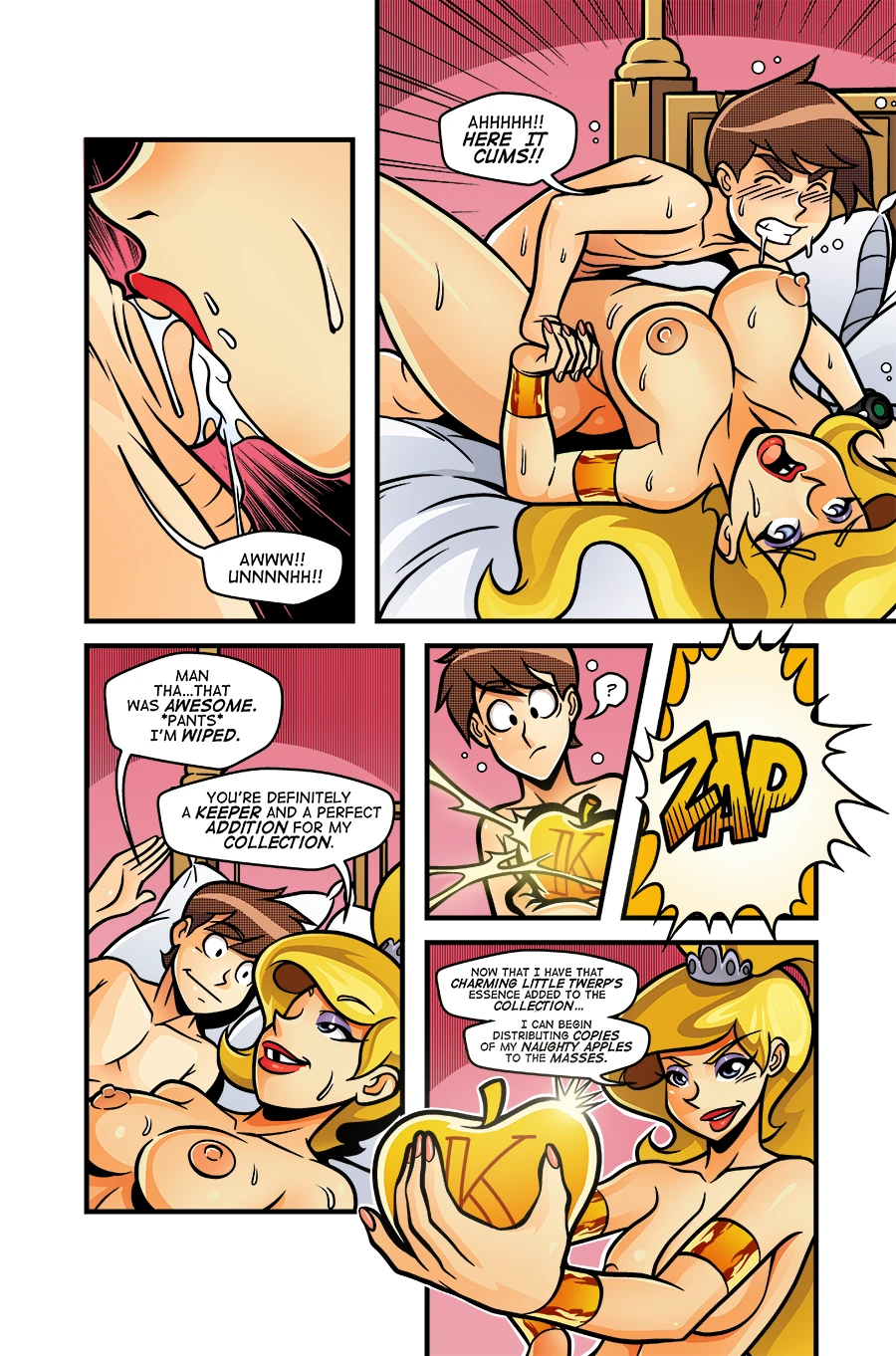Camp Woody porn comic picture 4