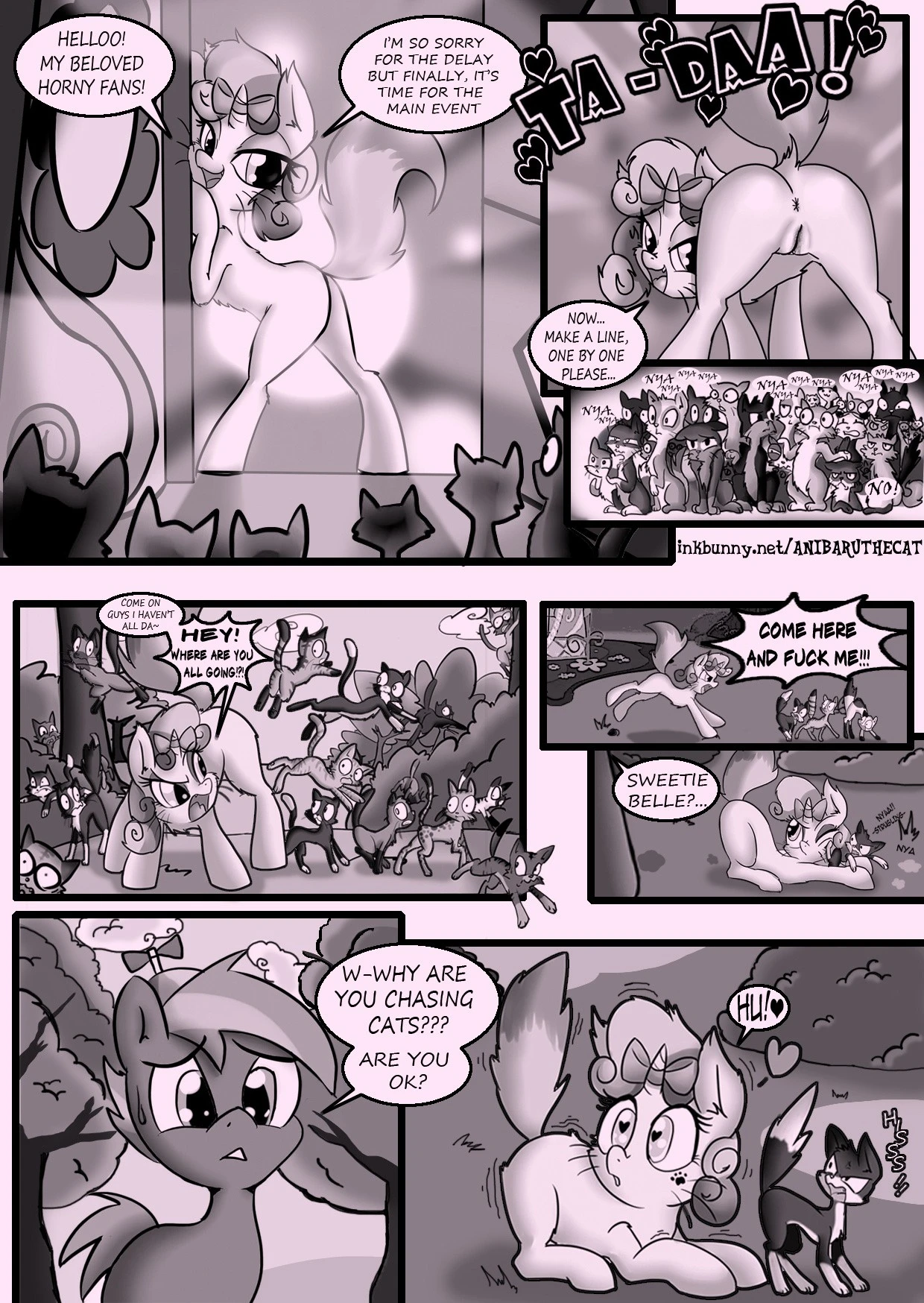 Cat’s Delicacy porn comic picture 16