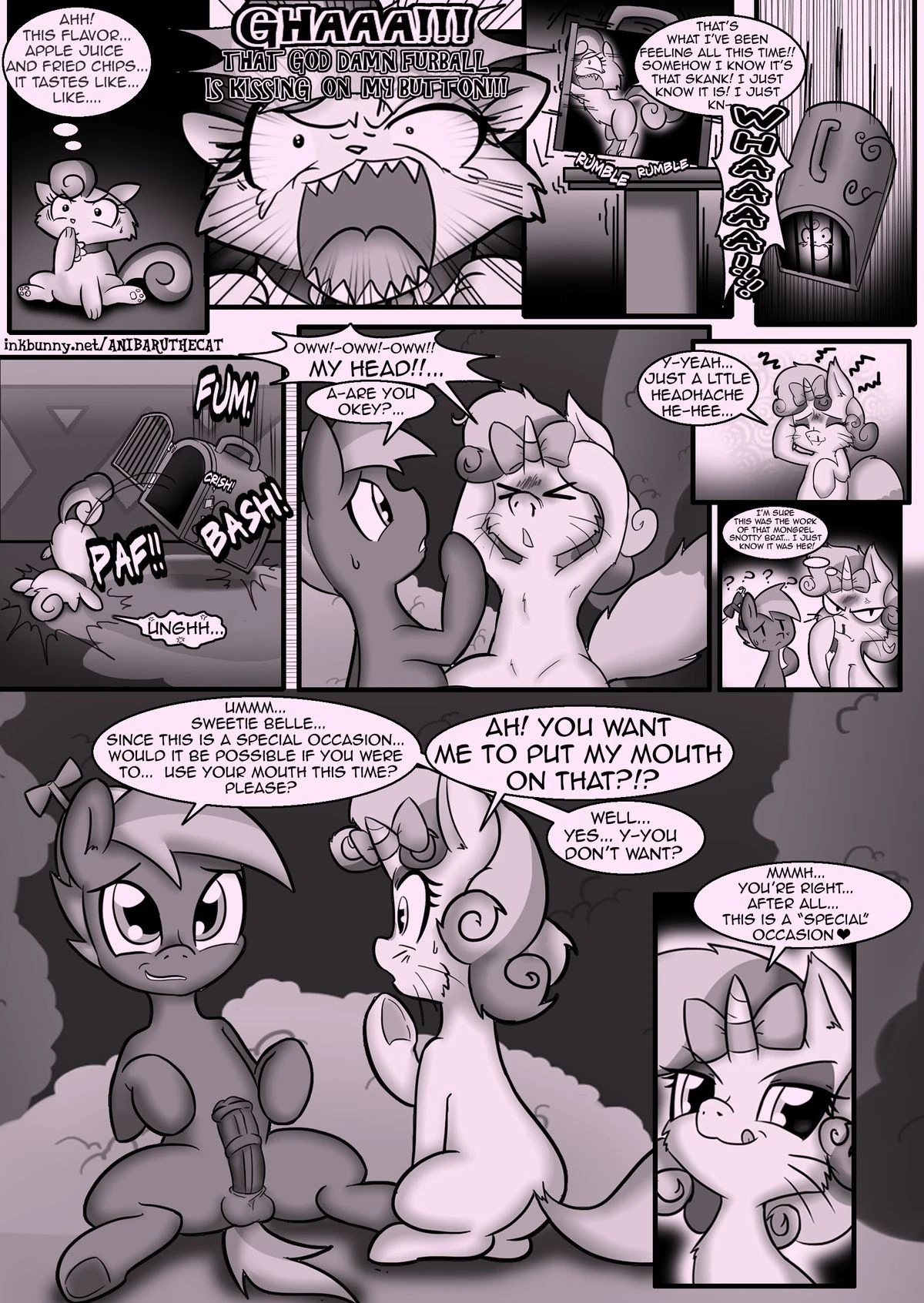 Cat’s Delicacy porn comic picture 19