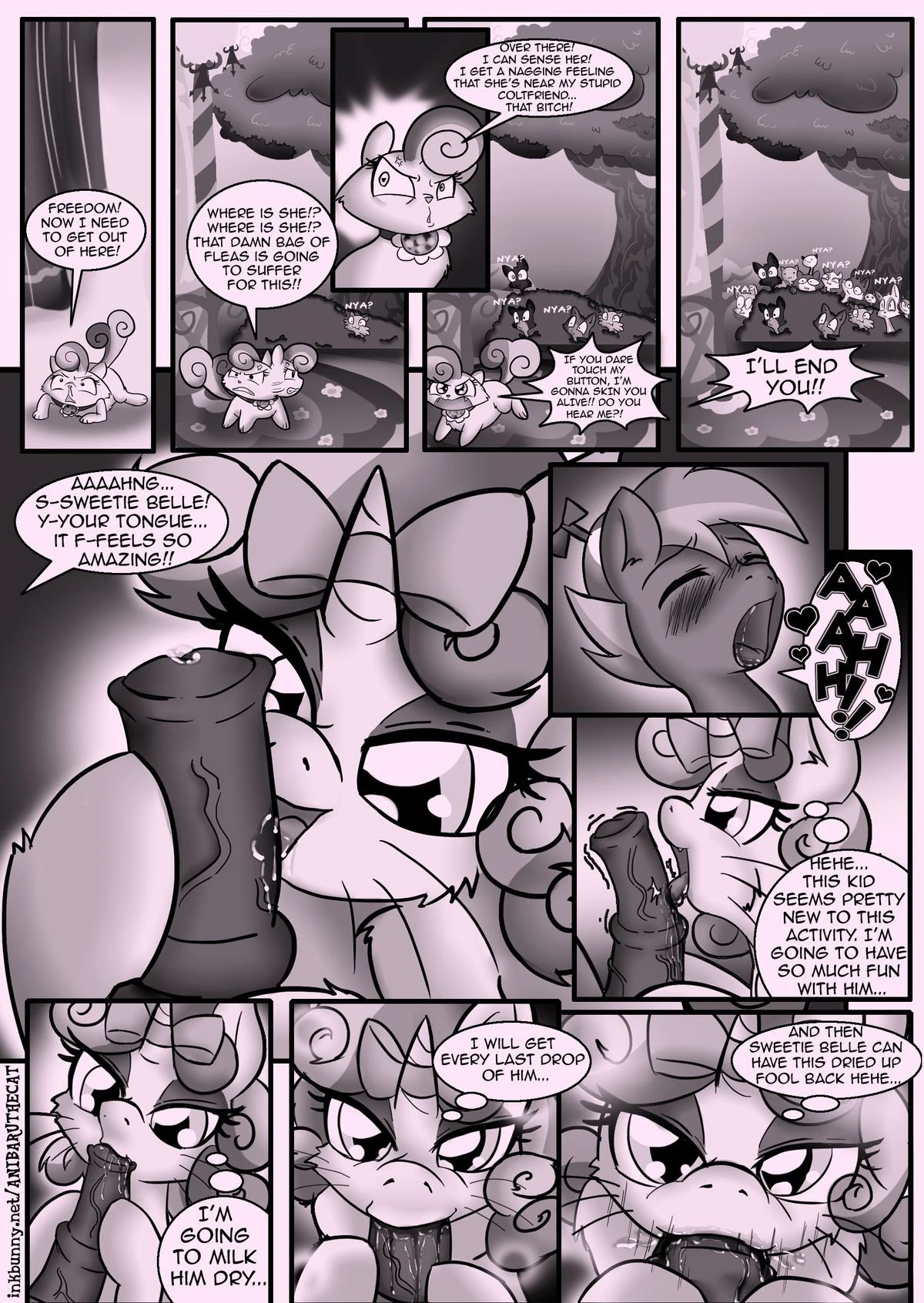 Cat’s Delicacy porn comic picture 20