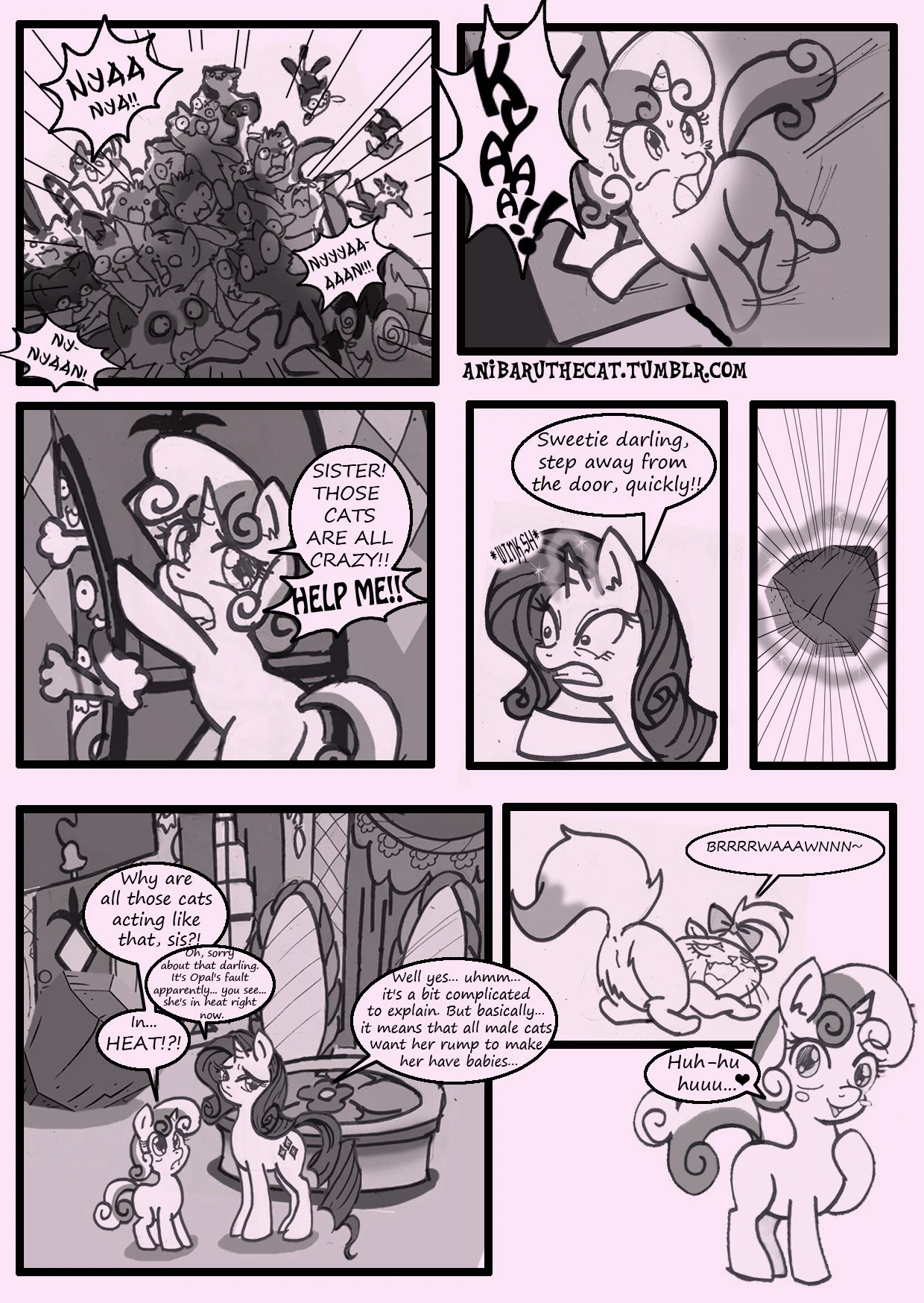 Cat’s Delicacy porn comic picture 3