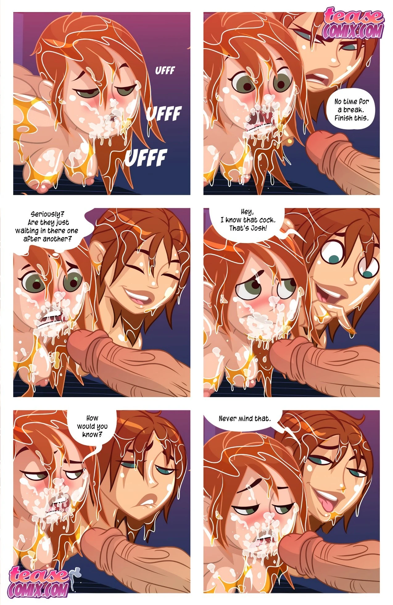 CHEER FIGHT porn comic picture 38