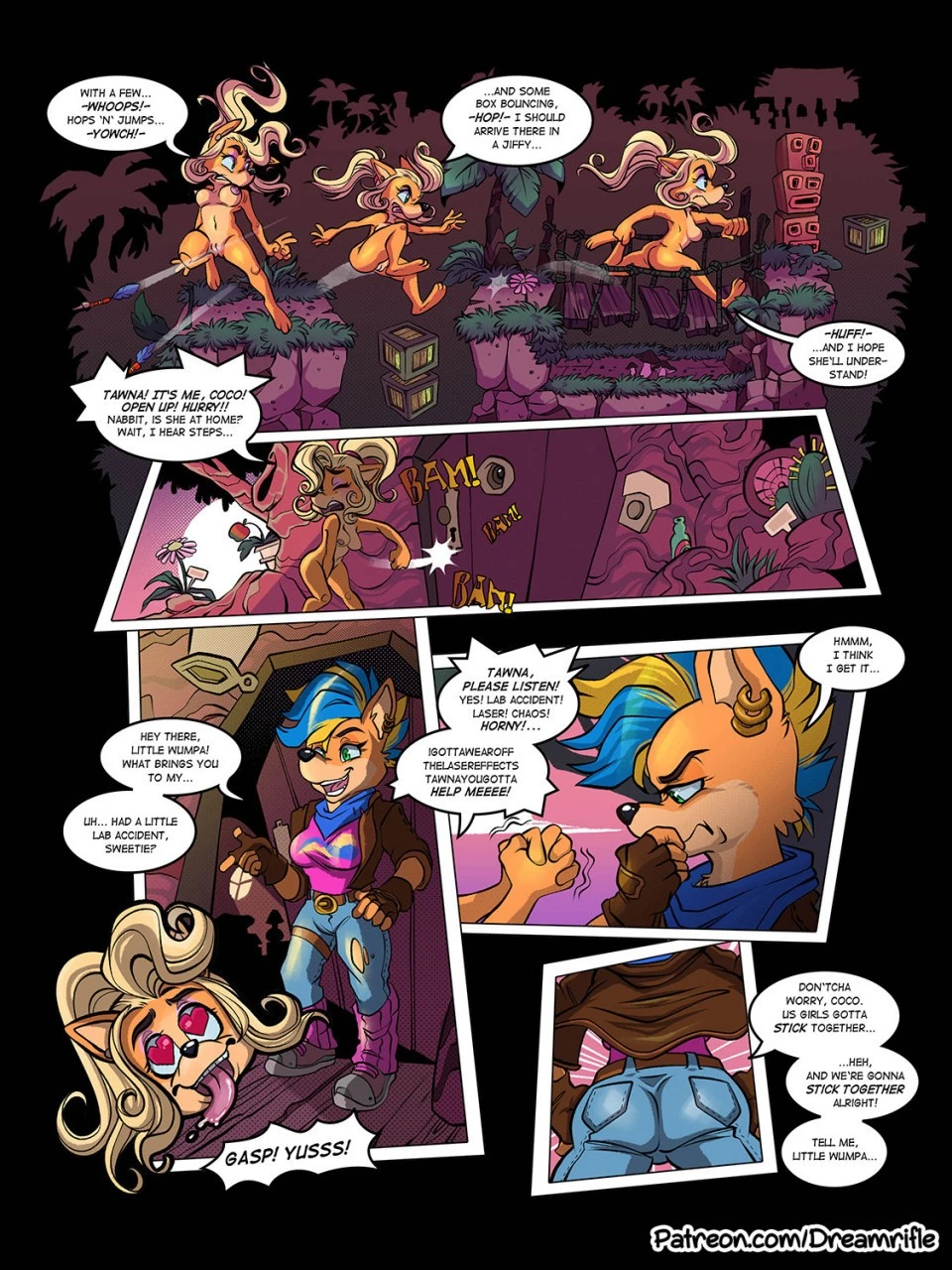 Coco Bandicoot: PORKED porn comic picture 6
