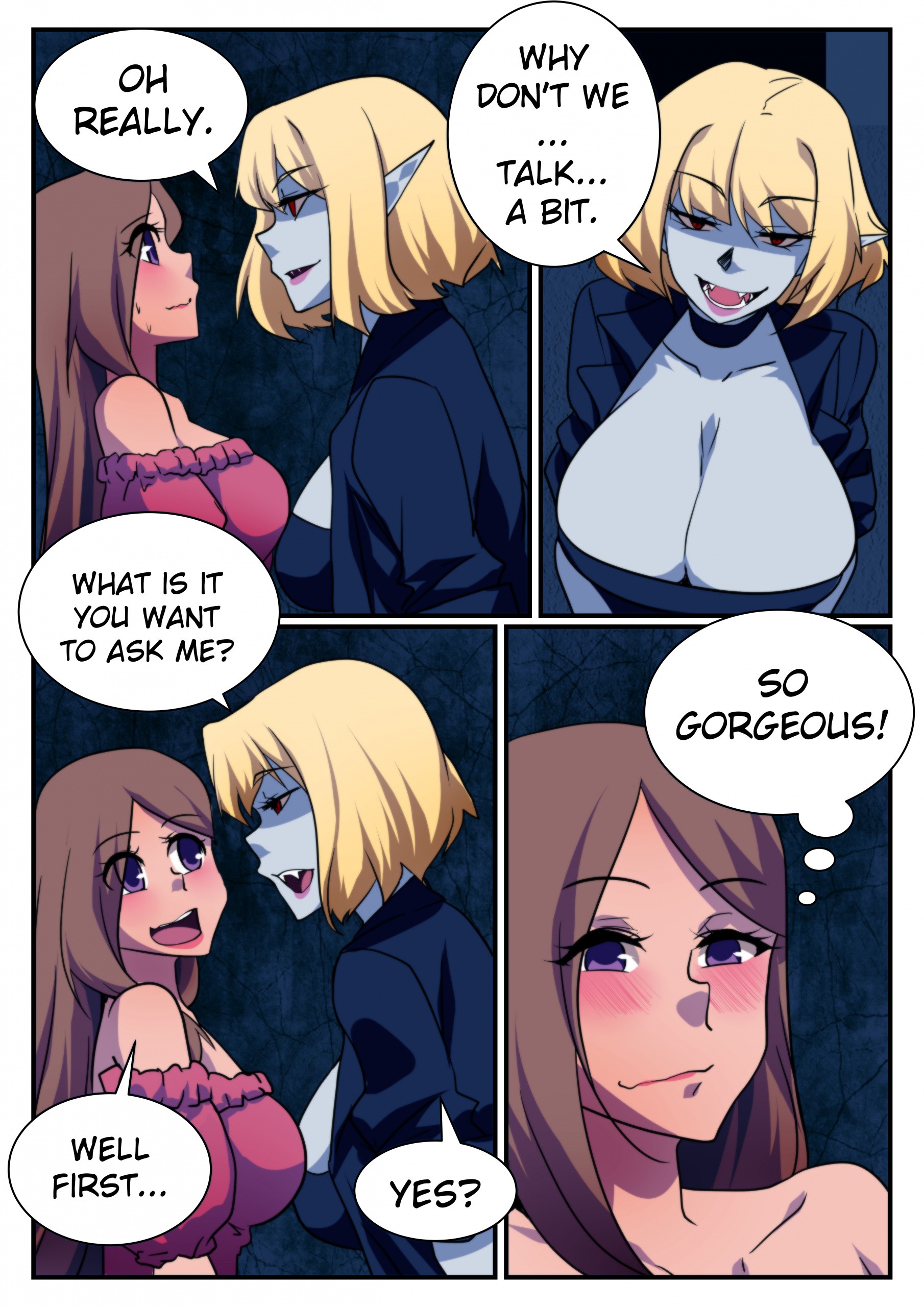 Conversation With A Vampire porn comic picture 5
