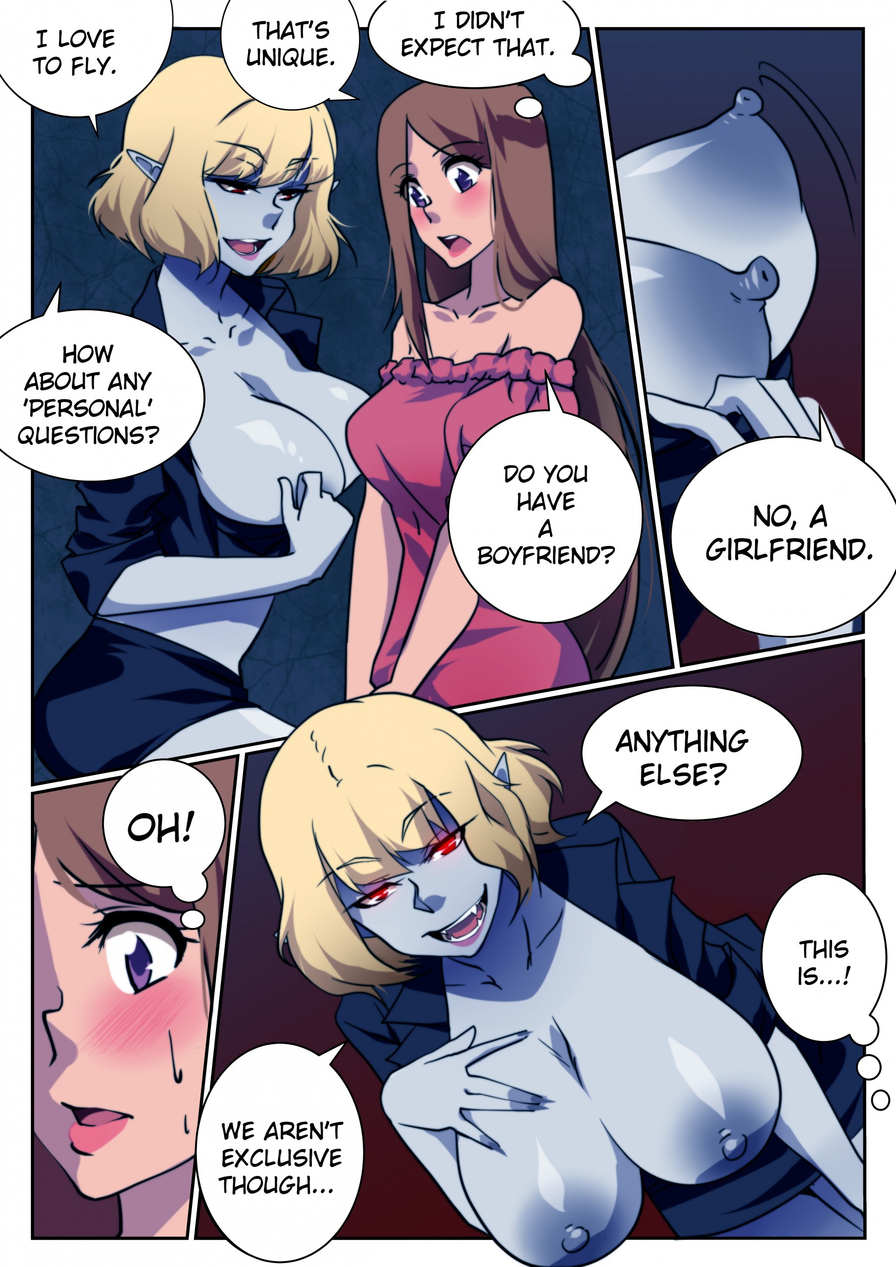 Conversation With A Vampire porn comic picture 7