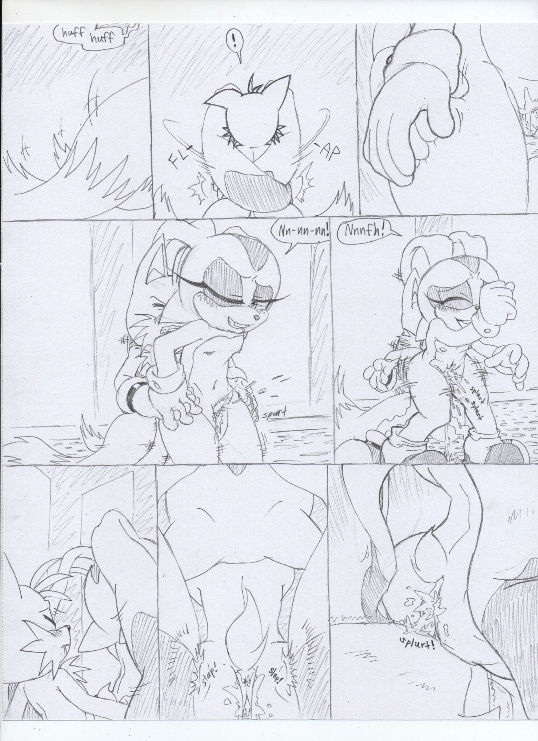 Cream x Tails porn comic picture 6