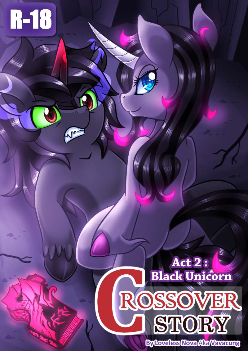 Crossover Story Act 2: Black Unicorn porn comic picture 1