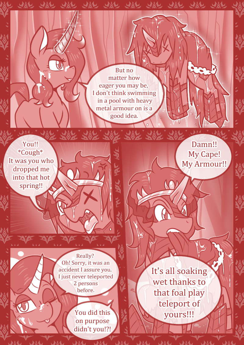 Crossover Story Act 2: Black Unicorn porn comic picture 6