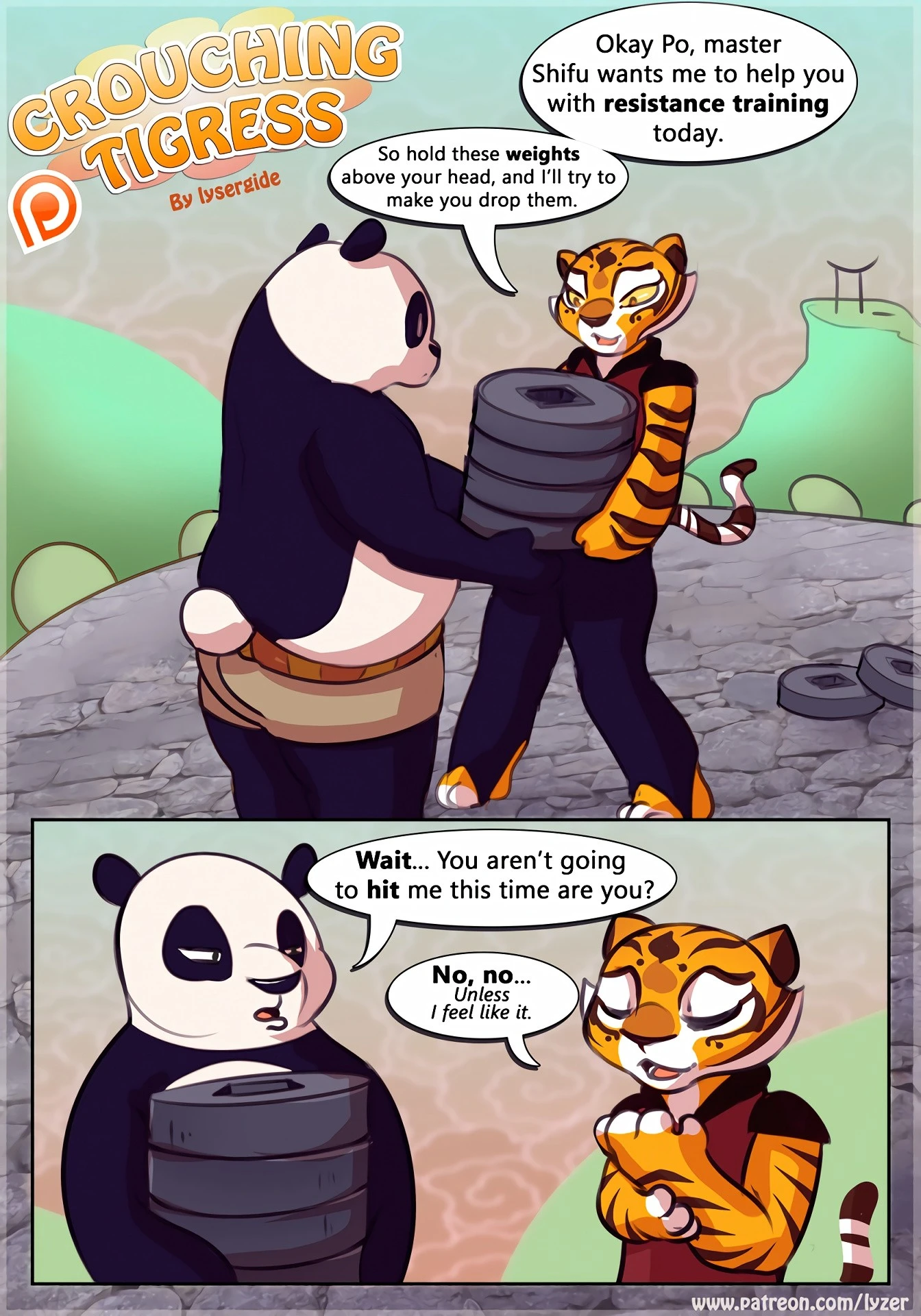 Crouching Tigress porn comic picture 1