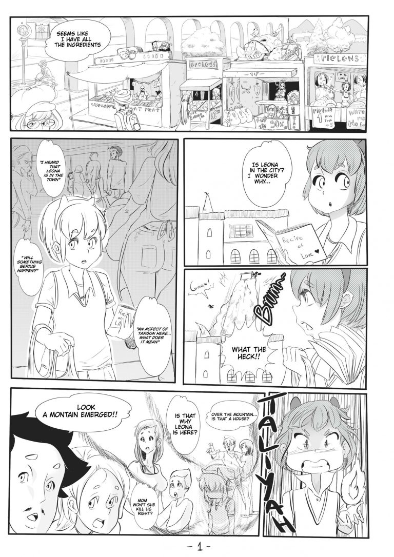Cute Magic 3: Leona, the Radiant Dawn porn comic picture 3