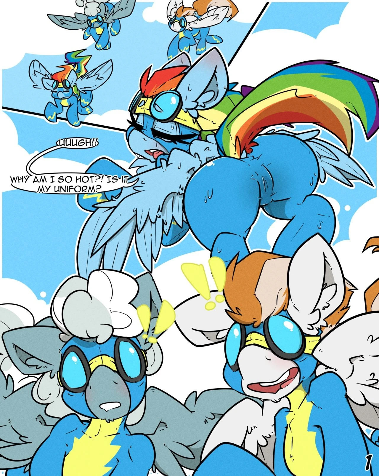 Dash Bolts porn comic picture 1