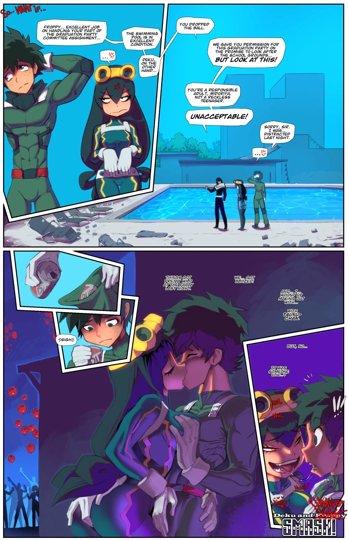Deku and Himiko Smashed porn comic picture 1