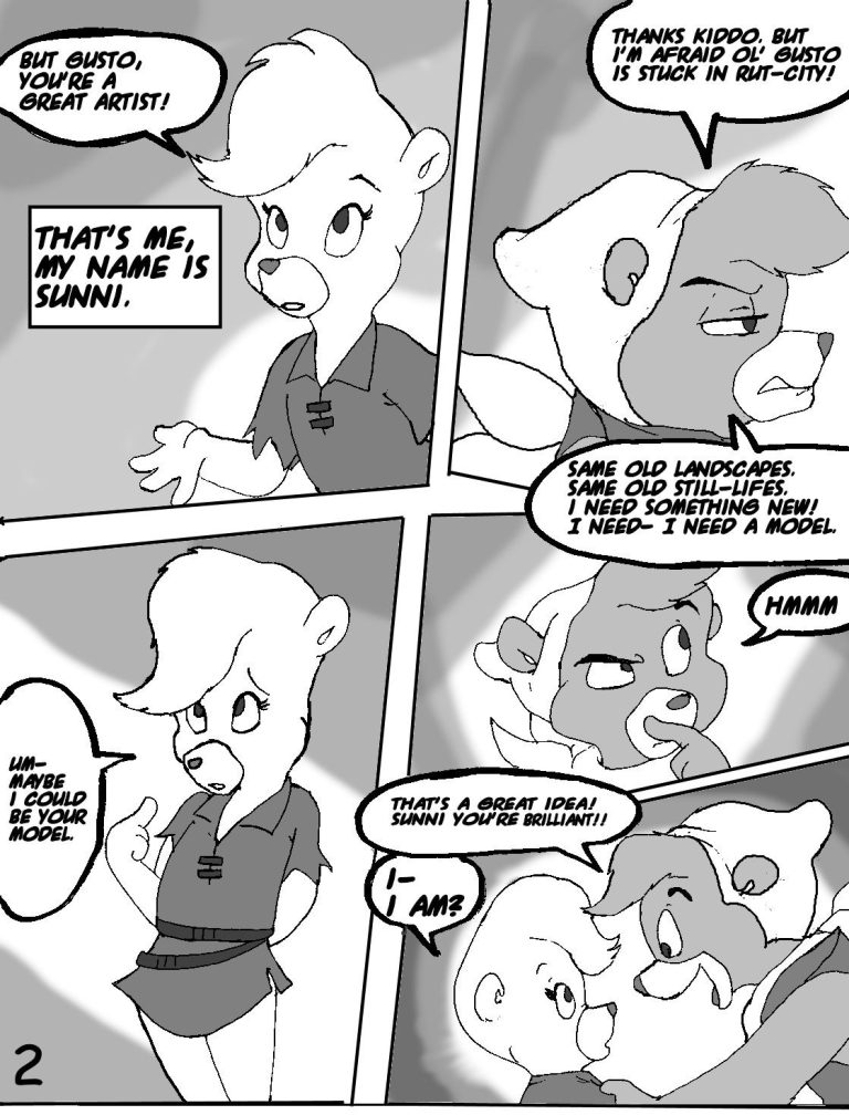 Delicious Gummi porn comic picture 3