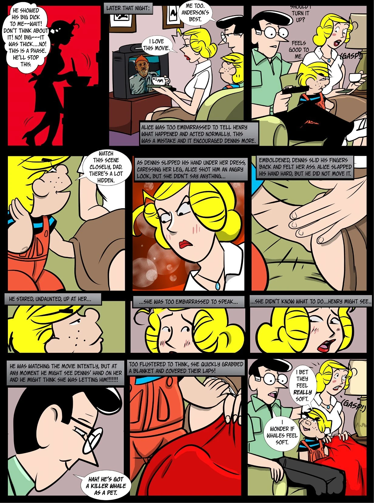 Dennis The Menace Origins porn comic picture 6