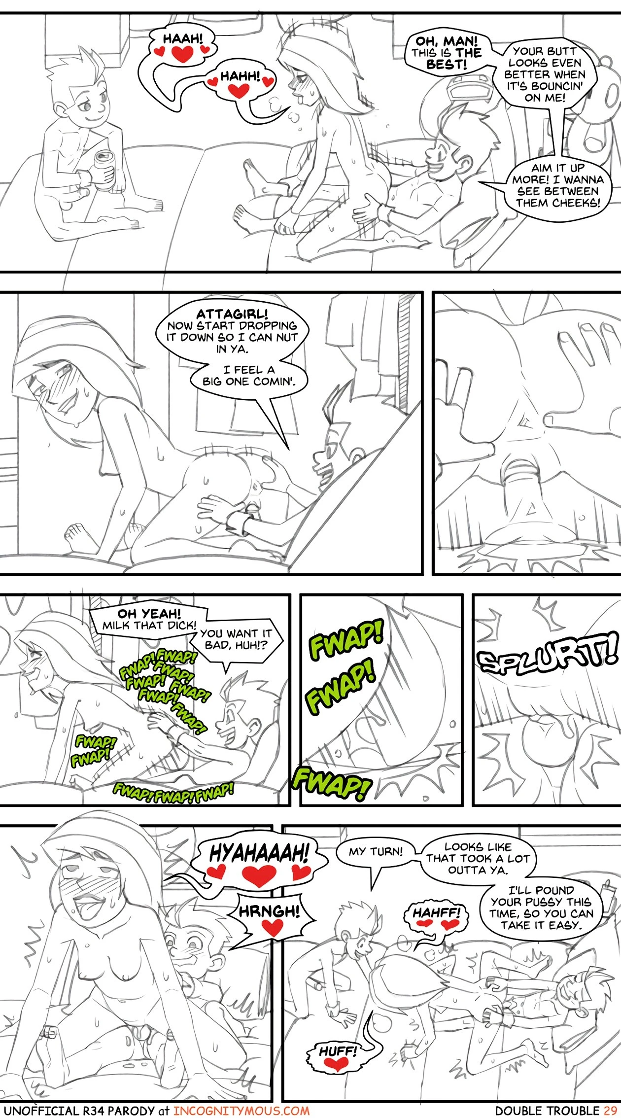 Double Trouble - Incognitymous porn comic picture 30