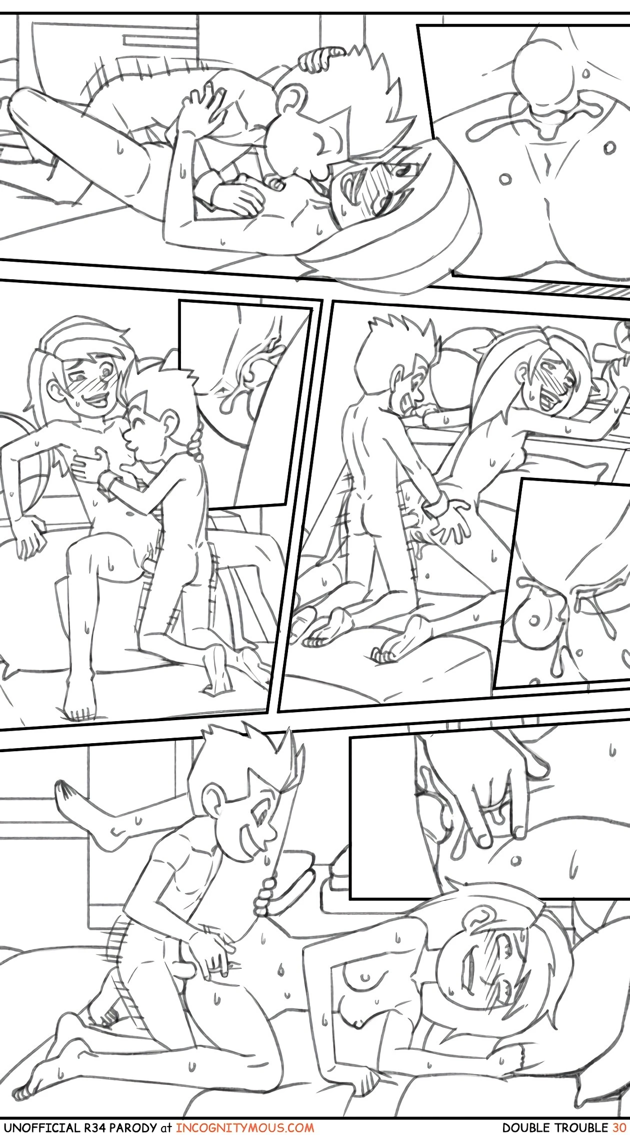 Double Trouble - Incognitymous porn comic picture 31