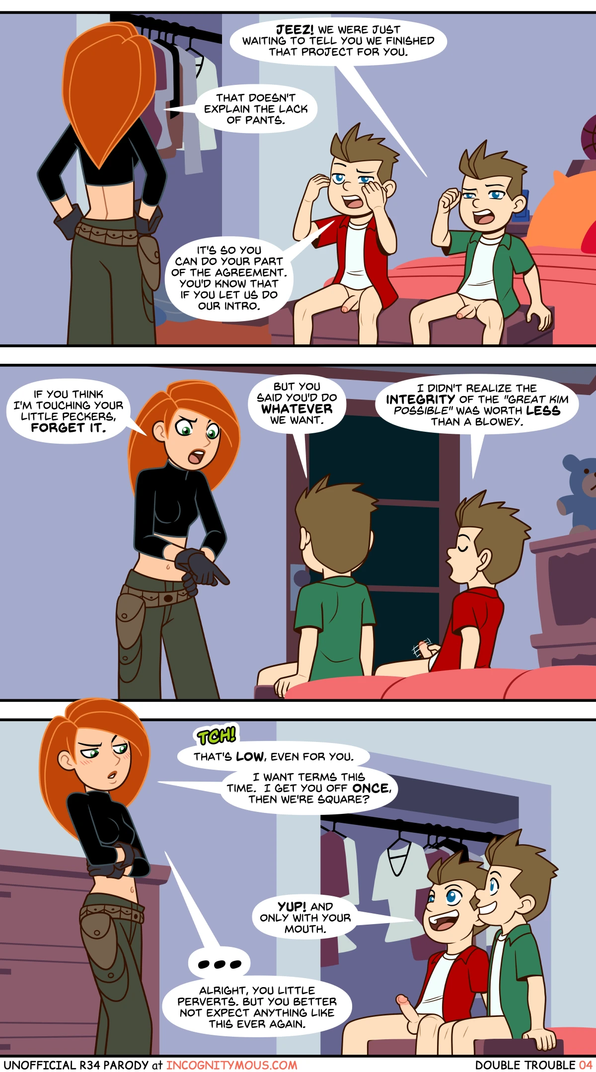Double Trouble - Incognitymous porn comic picture 4