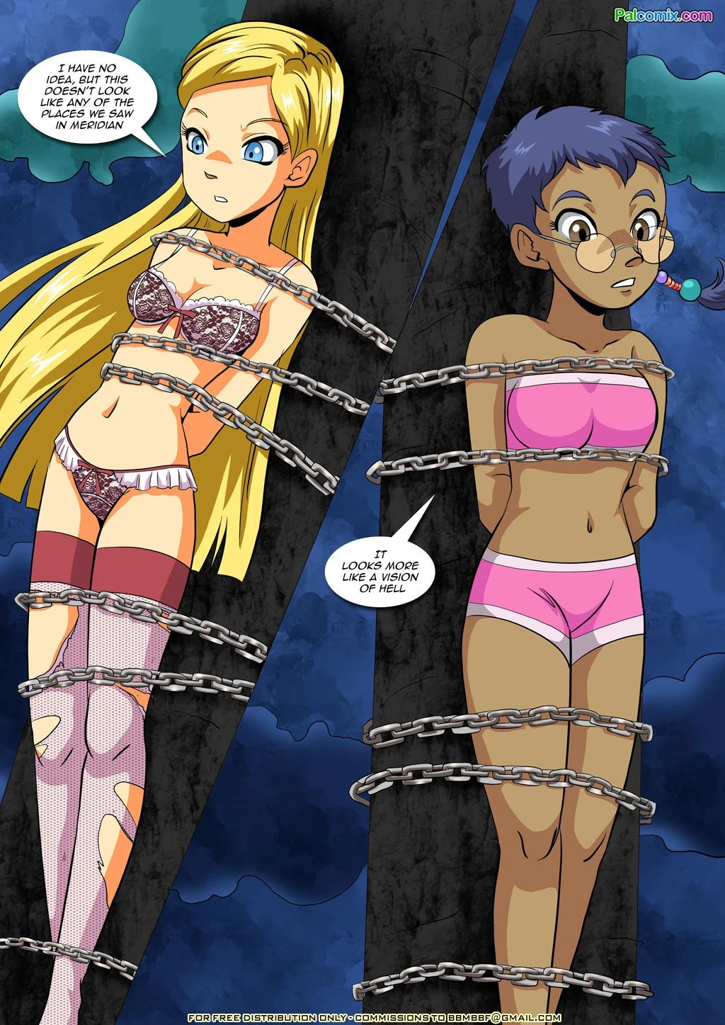 Enslaved Guardians porn comic picture 14