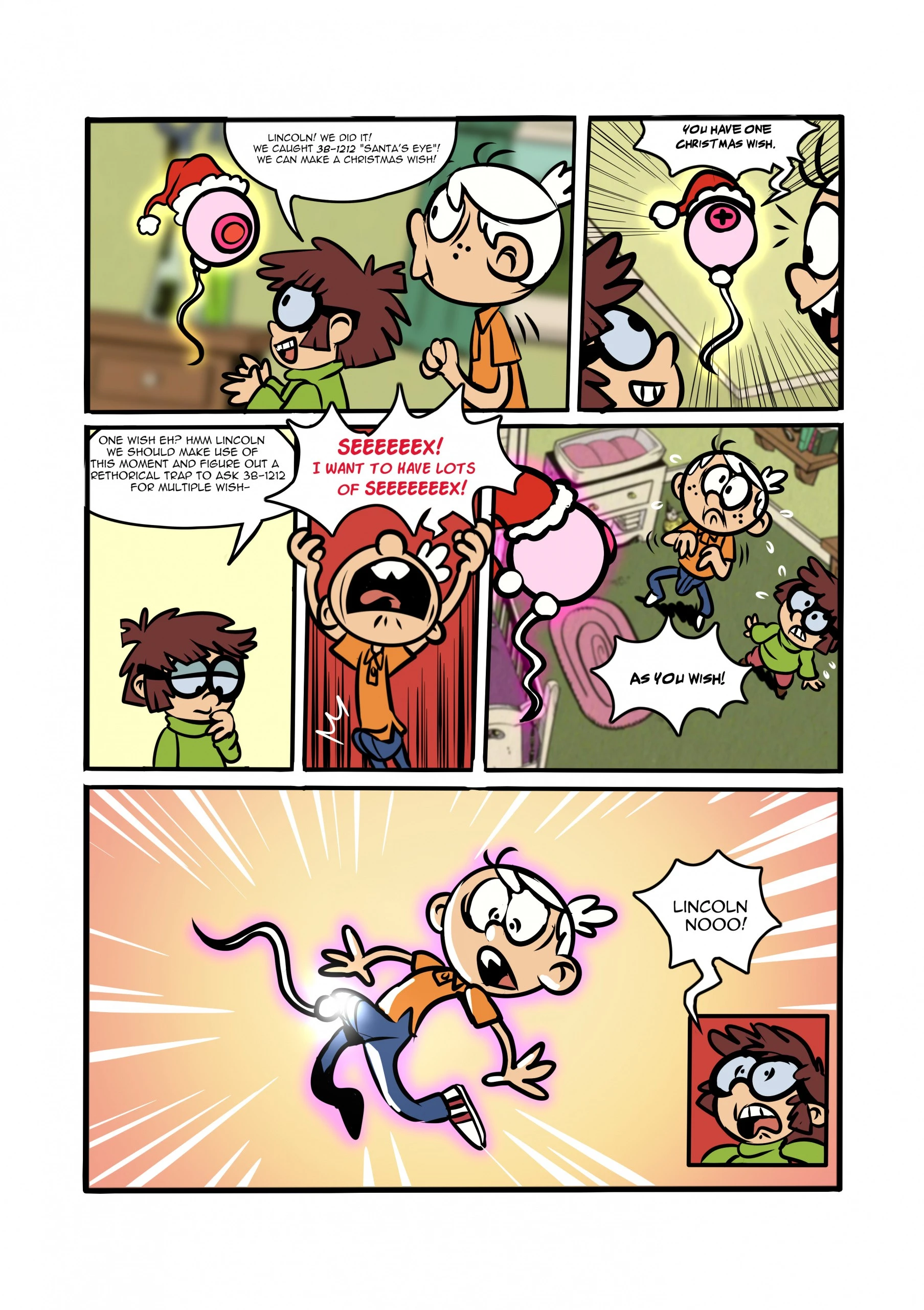 Eternal Christmas porn comic picture 2