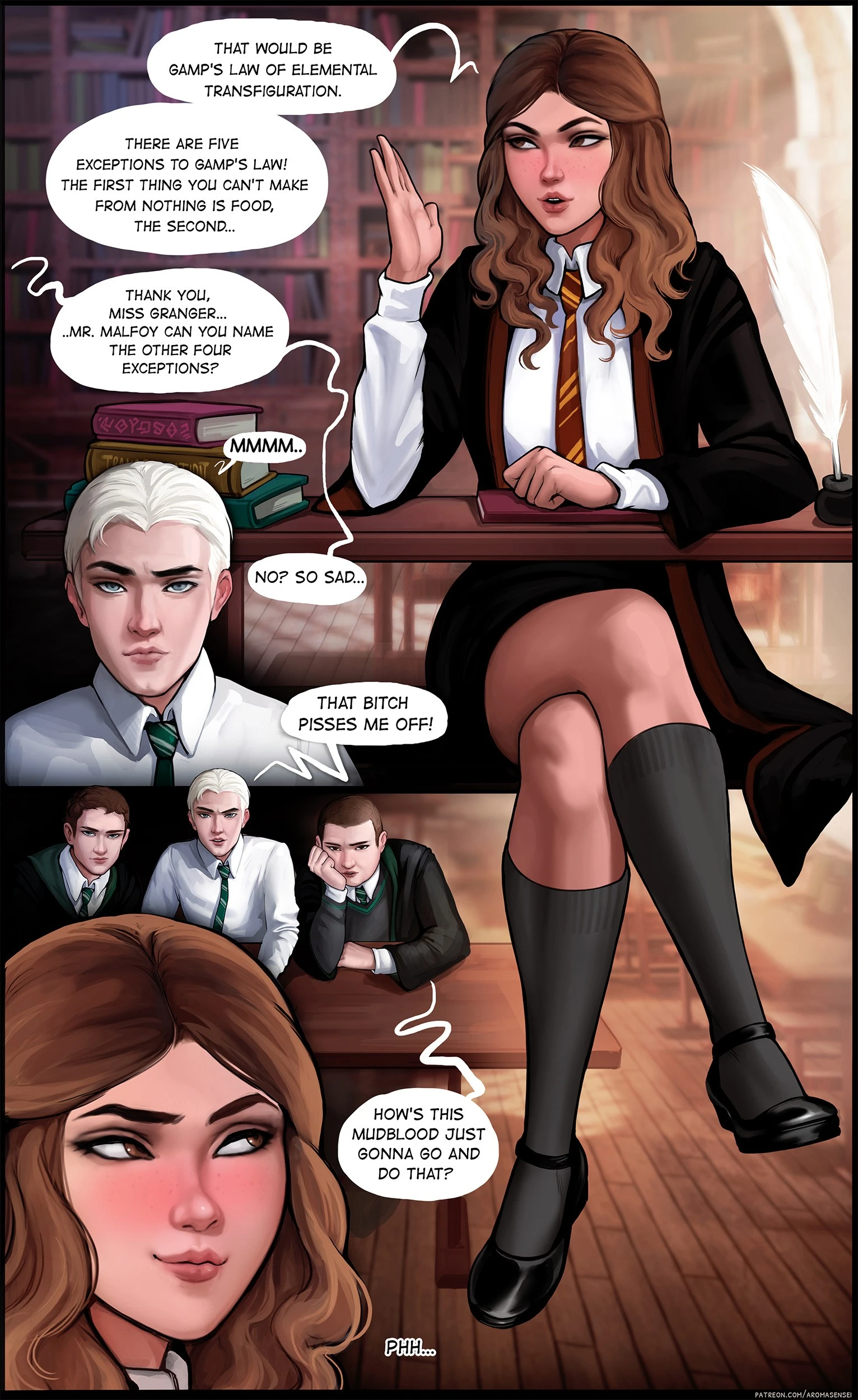 Extra Lesson porn comic picture 3