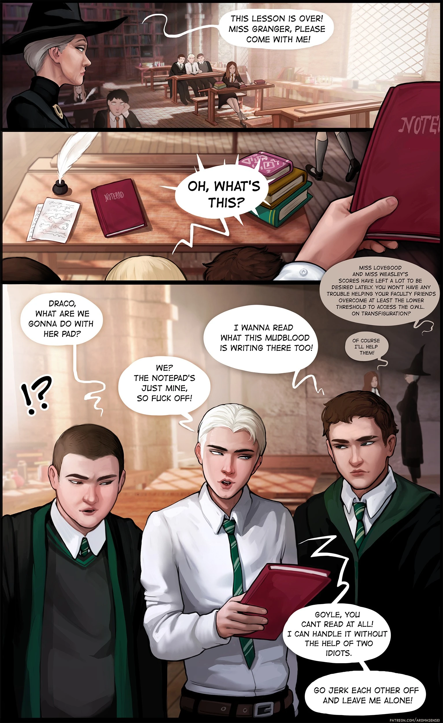 Extra Lesson porn comic picture 4