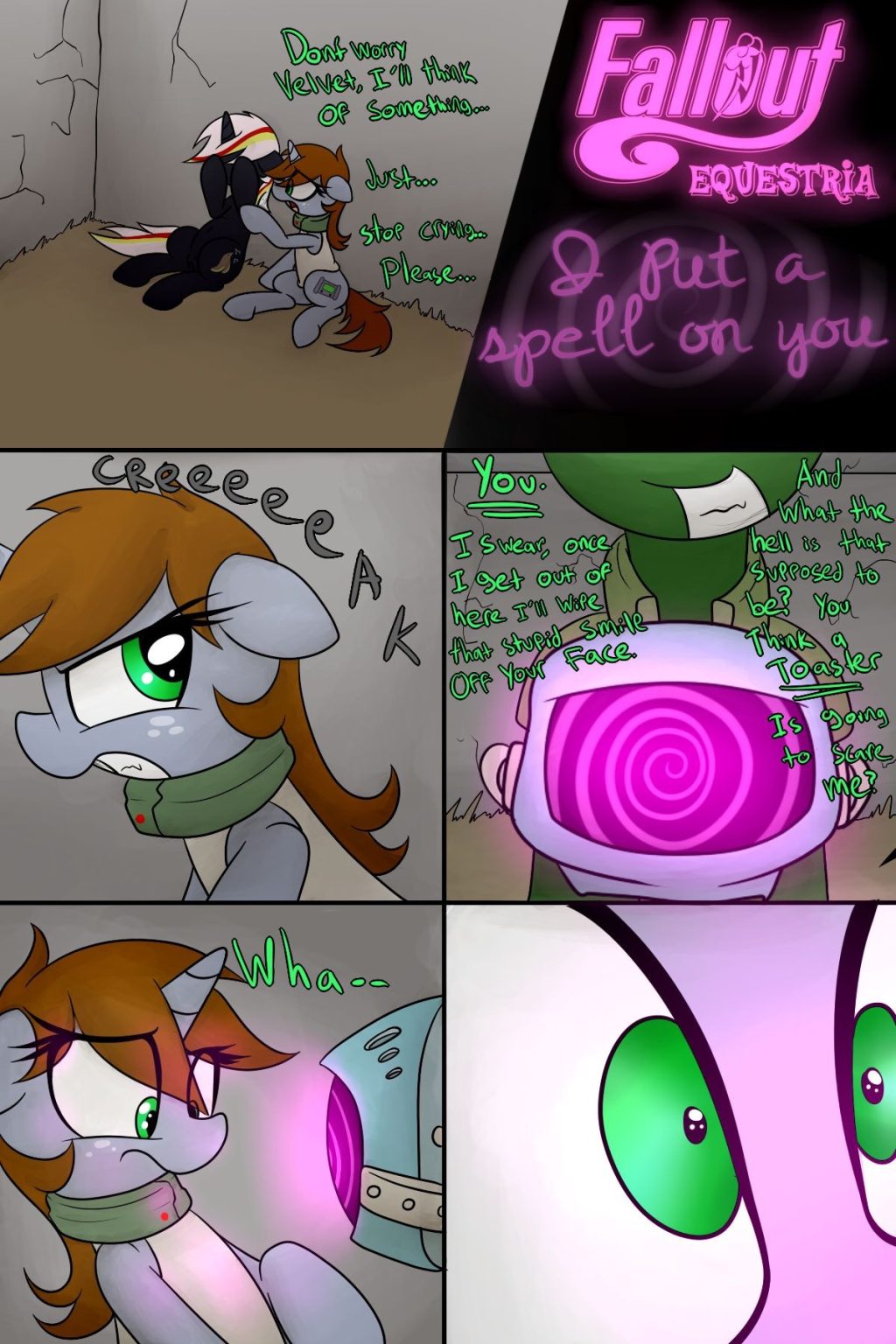 Fallout Equestria - I Put a Spell on You porn comic picture 1