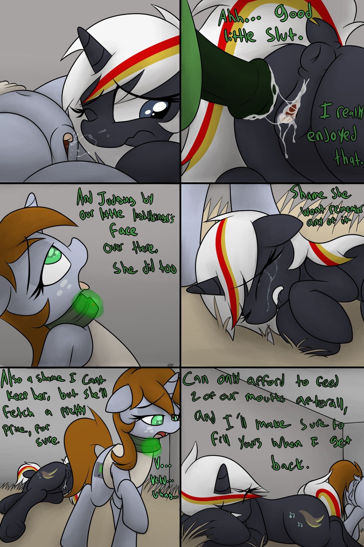 Fallout Equestria - I Put a Spell on You porn comic picture 6