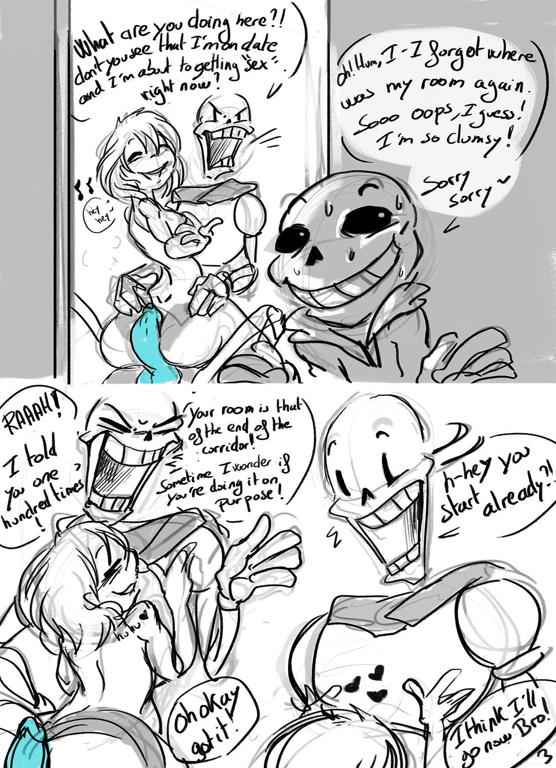 First Date porn comic picture 7