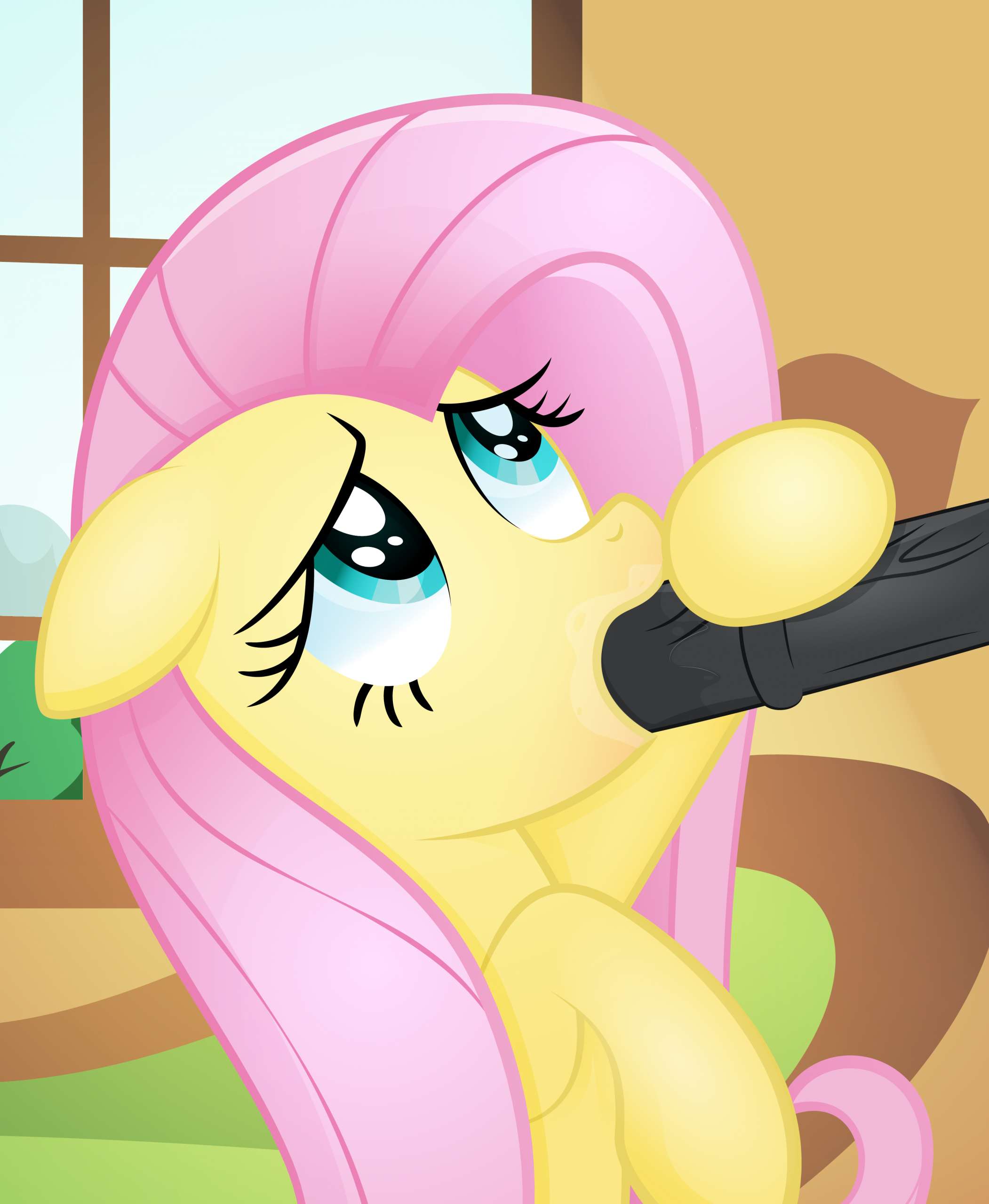 Fluttershy and Big Mac porn comic picture 3