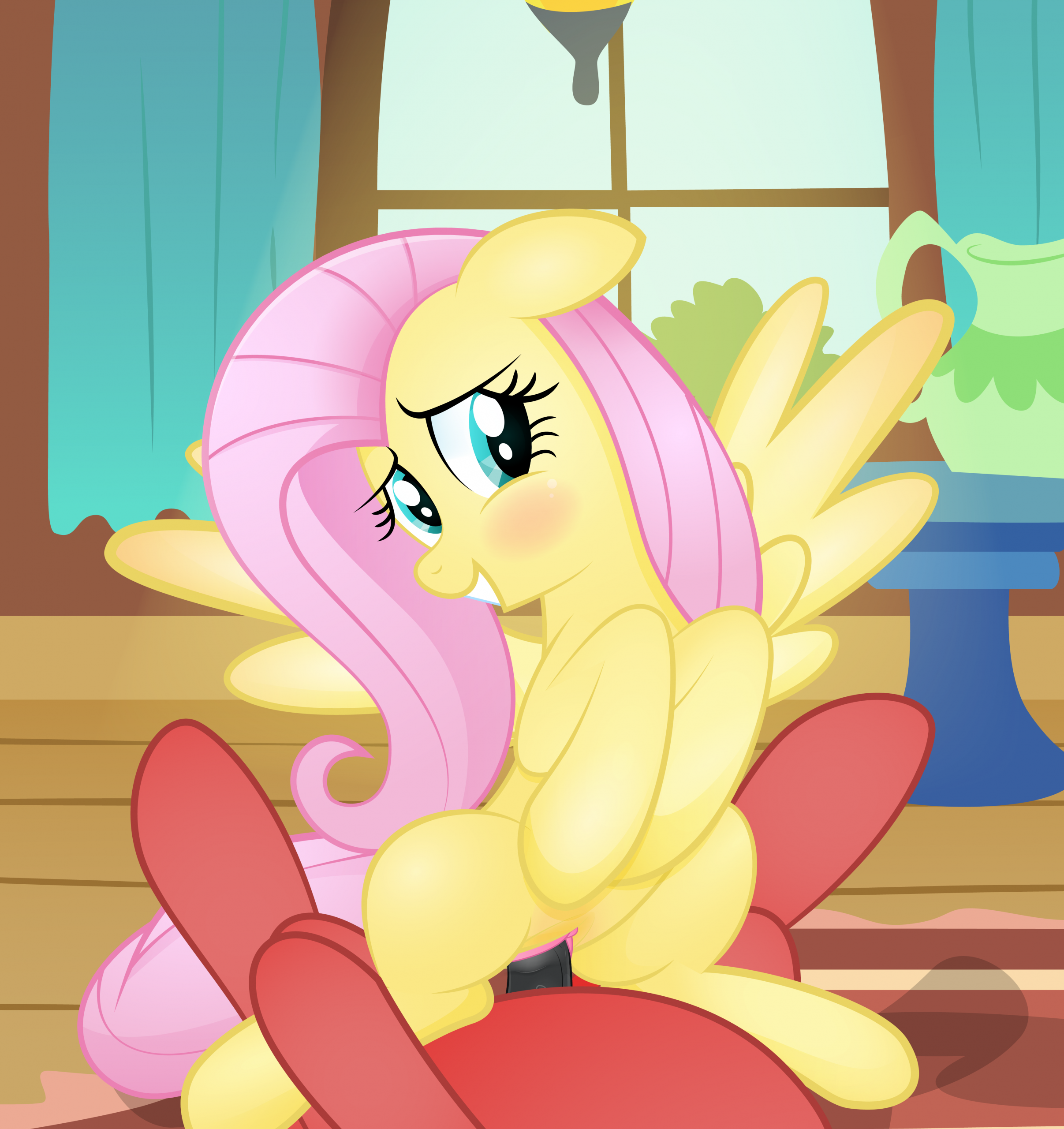Fluttershy and Big Mac porn comic picture 7
