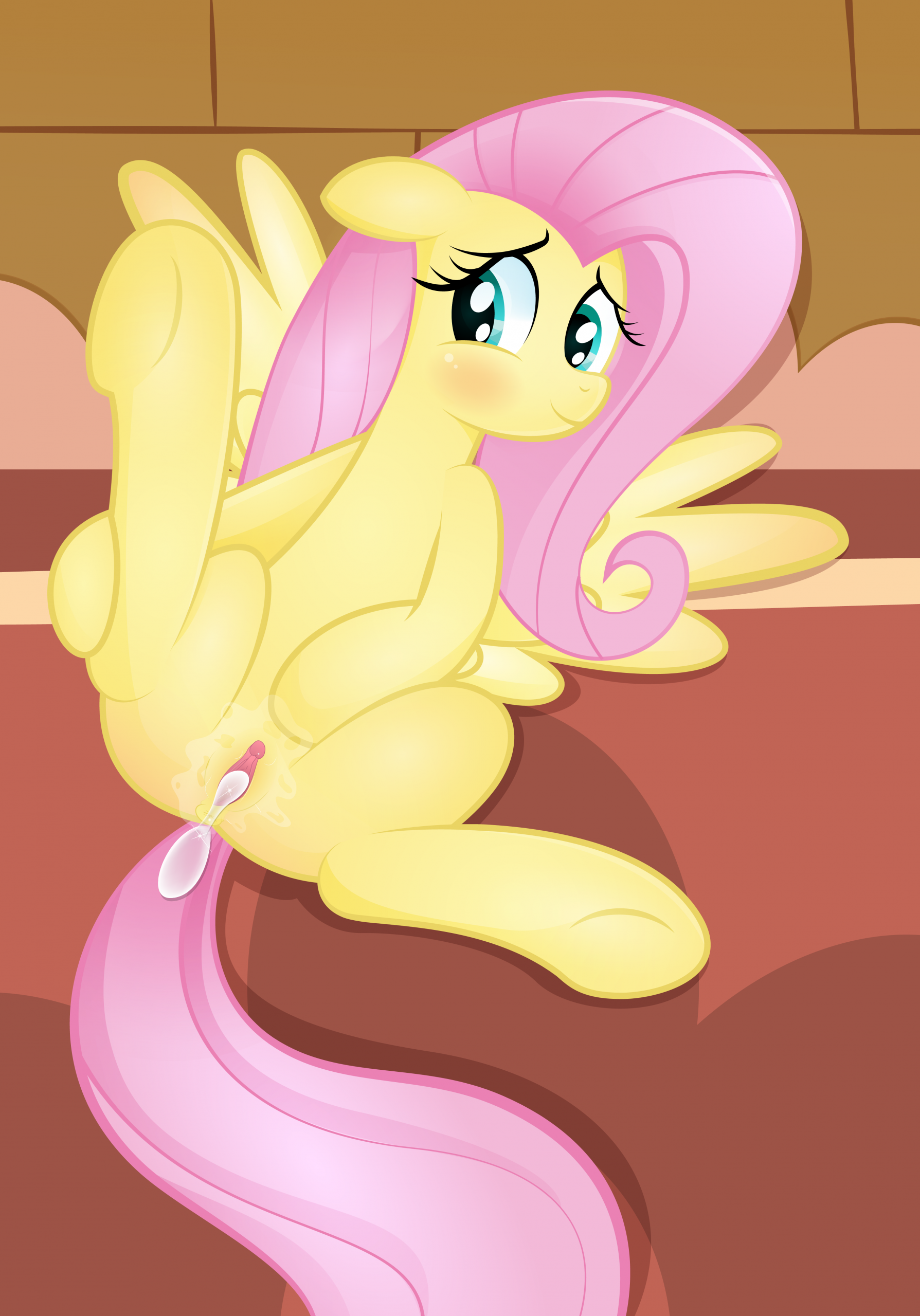 Fluttershy and Big Mac porn comic picture 9