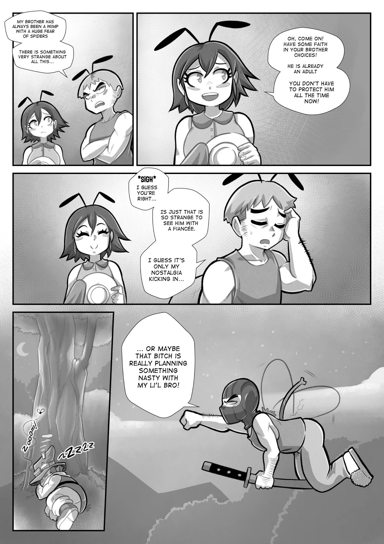 Fly on the Wall porn comic picture 5