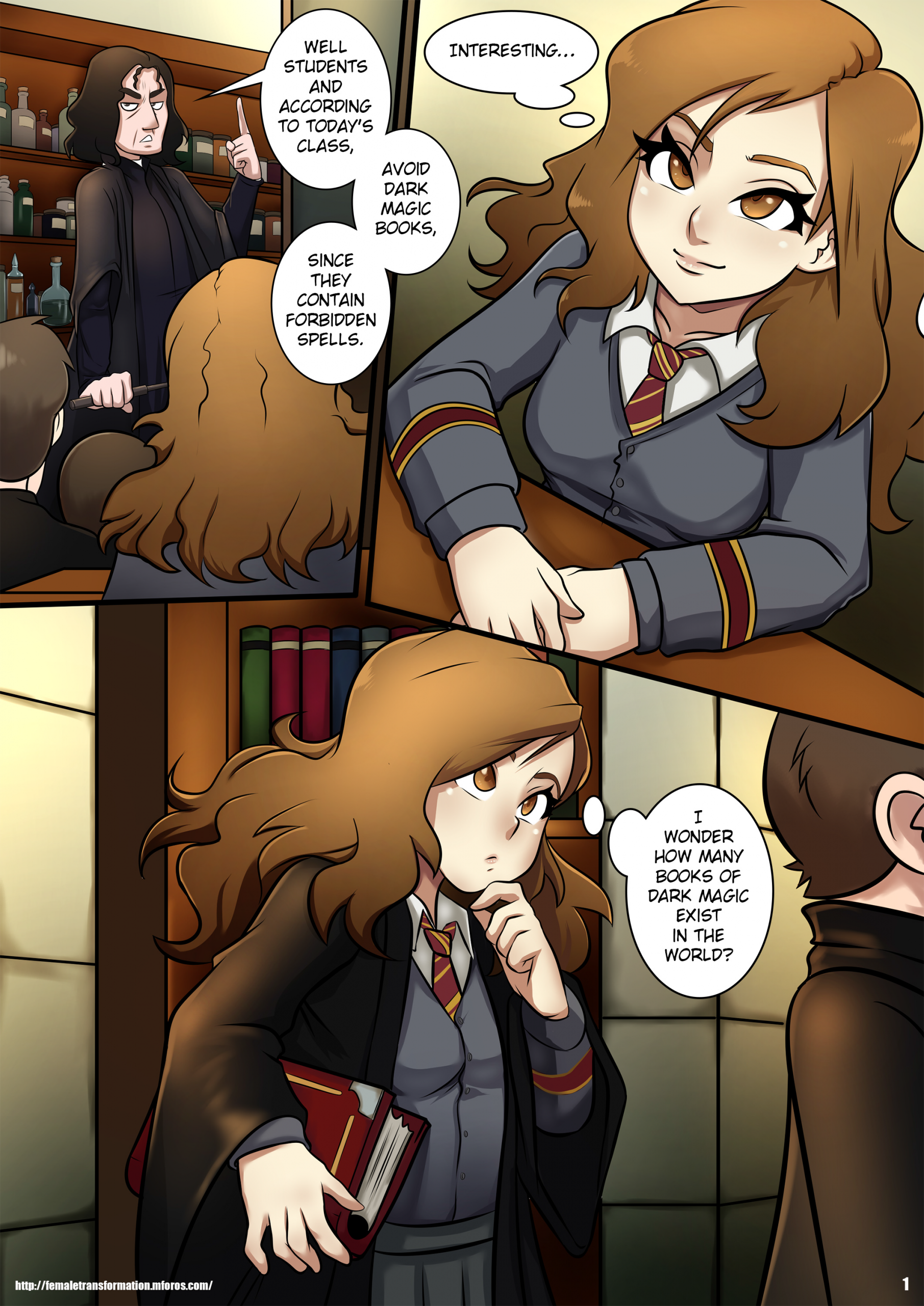 Harry potter adult comics