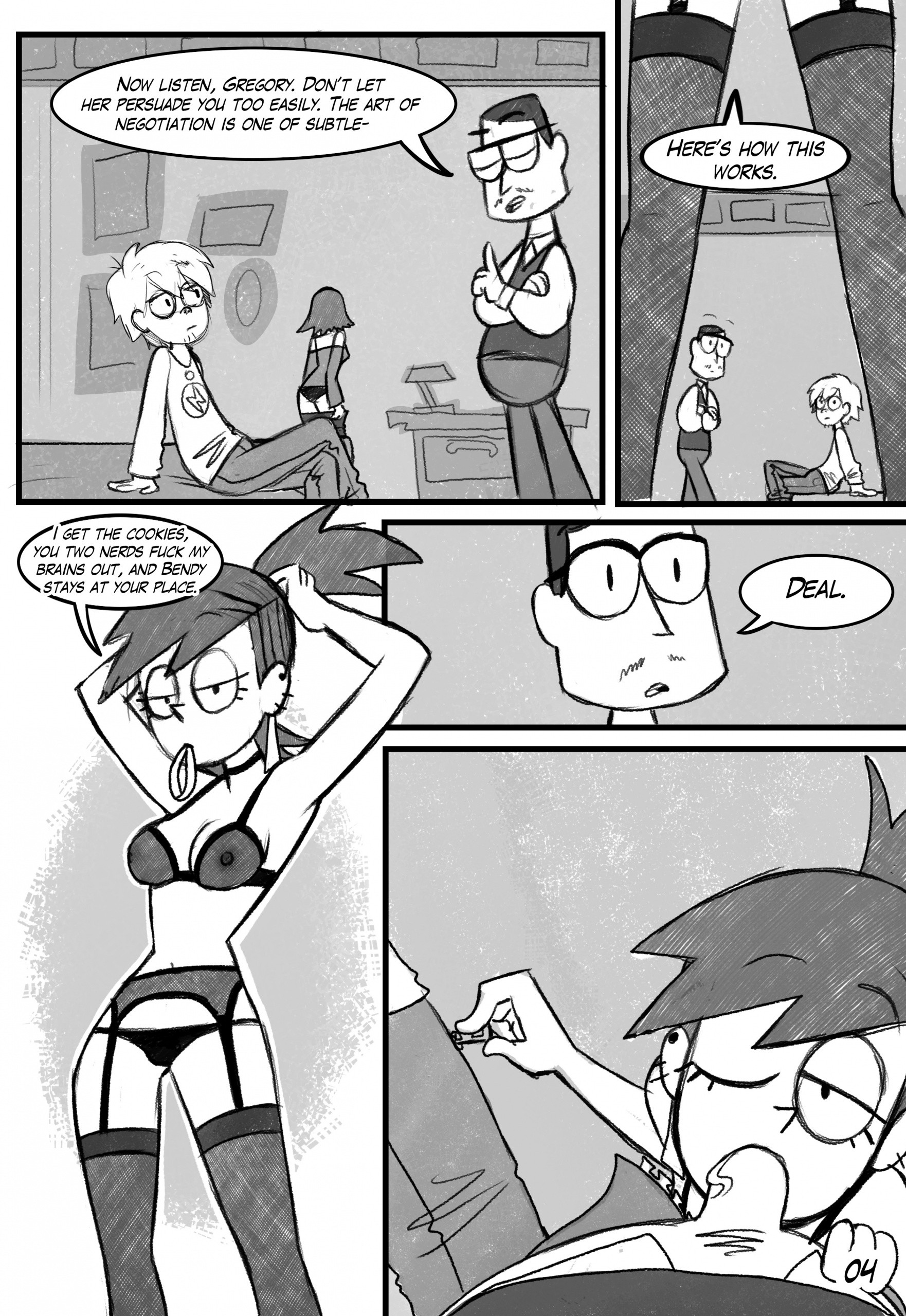 Foster's Home for Imaginary Friends - Inker Shike porn comic picture 4