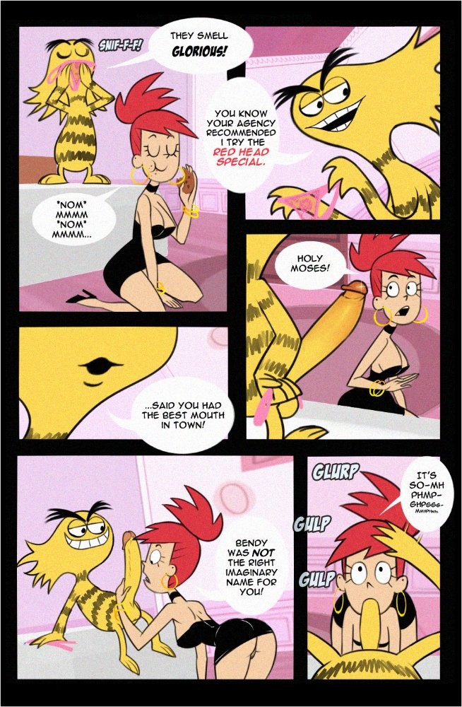 Frankie and Bendy porn comic picture 5