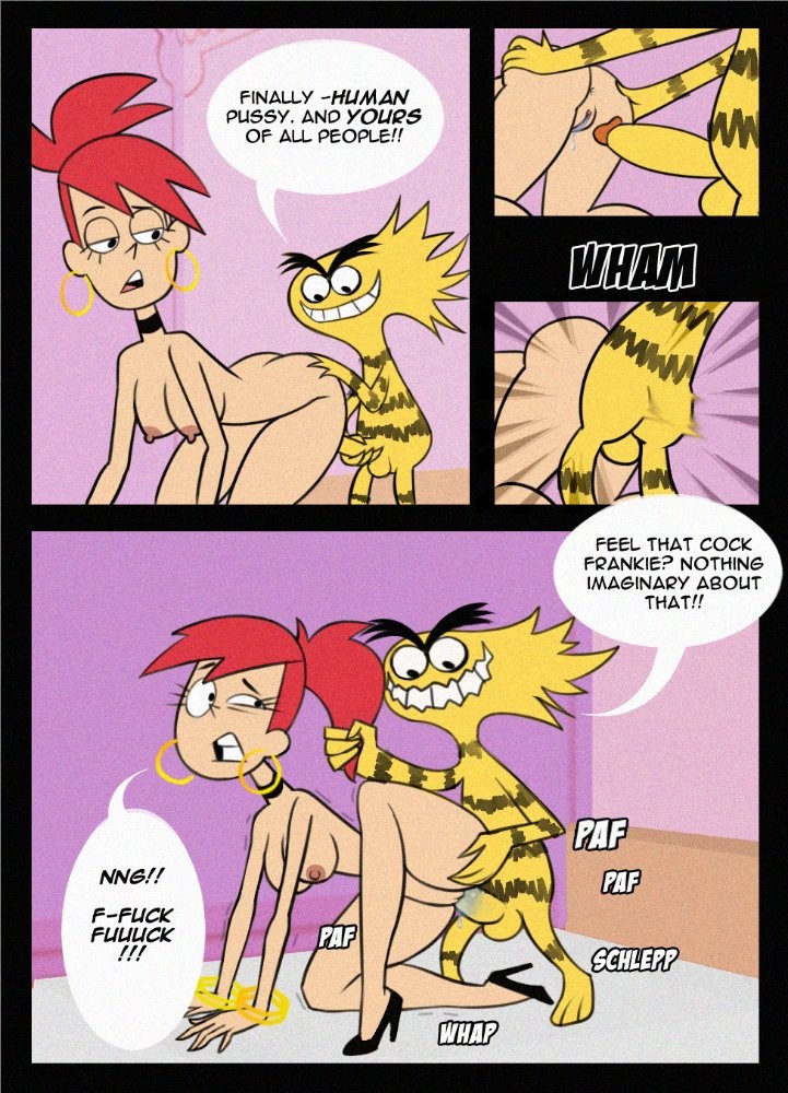 Frankie and Bendy porn comic picture 7