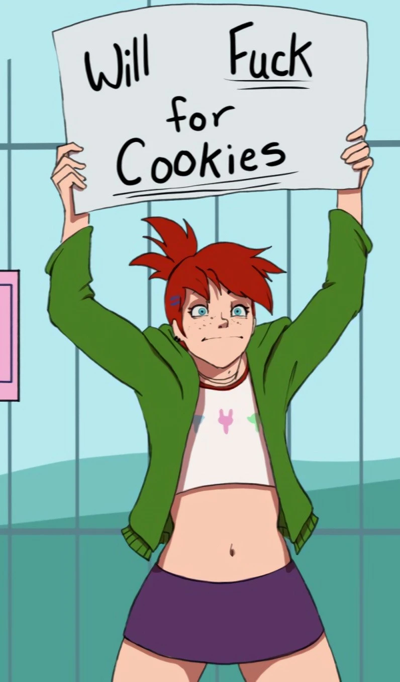 Frankie's Cookie Habit porn comic picture 1