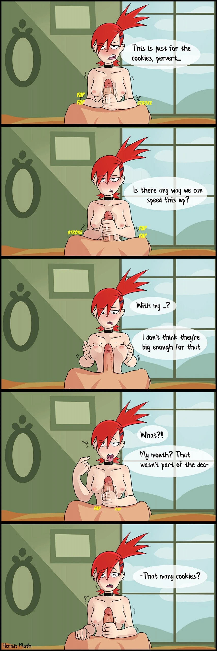 Frankie's Cookie Habit porn comic picture 3