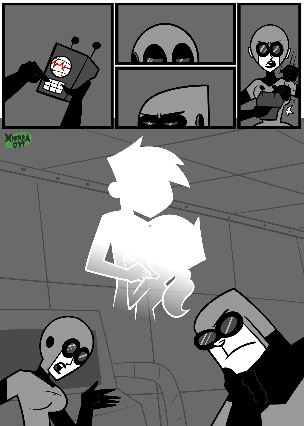Ghostly Noises porn comic picture 2