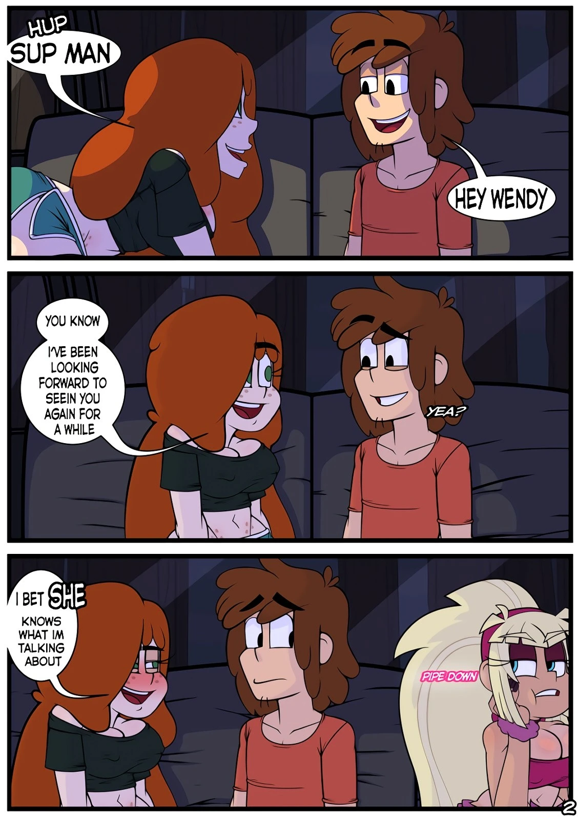Gravity Break! porn comic picture 3