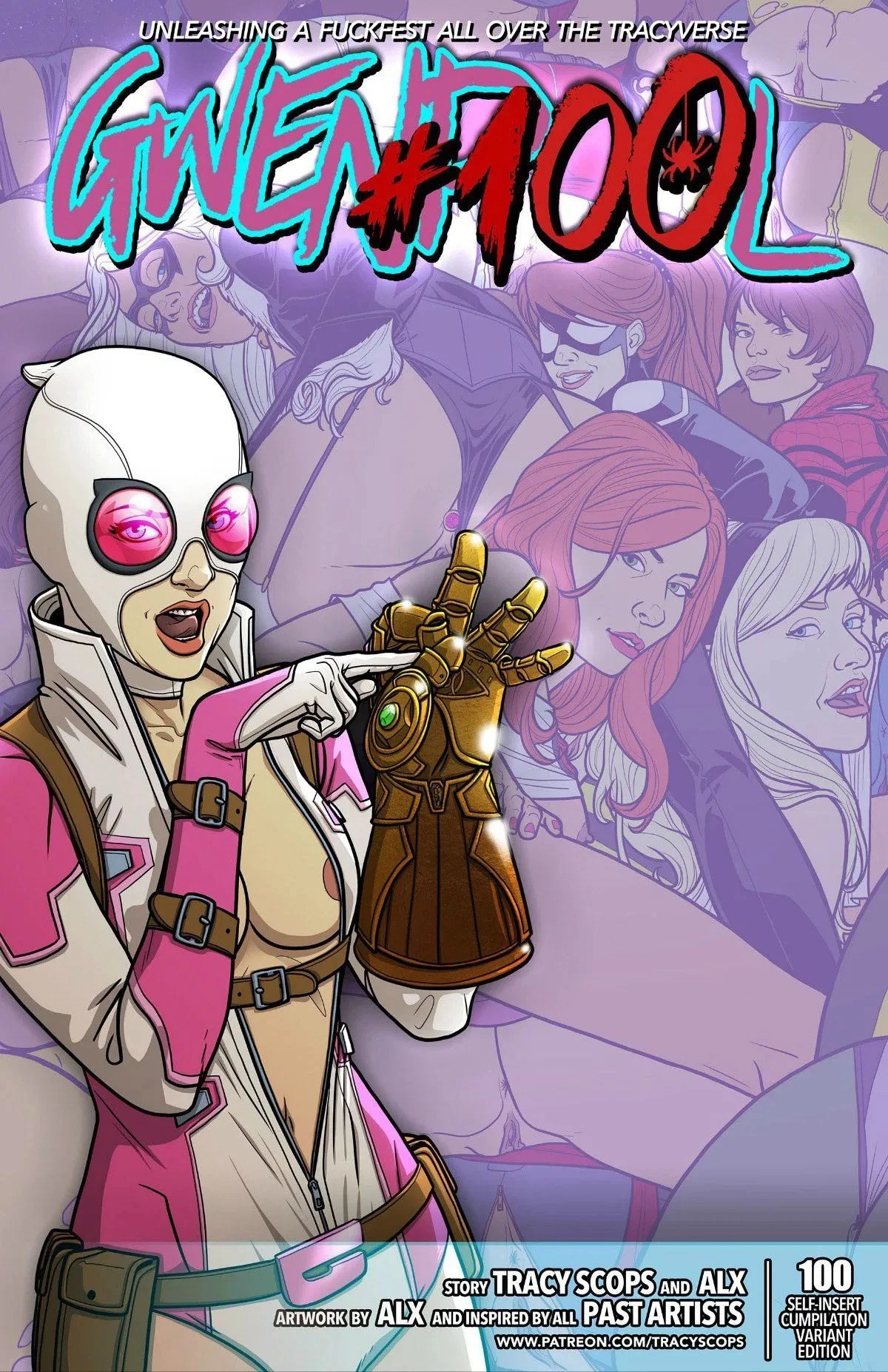 Gwenpool 100 porn comic picture 1