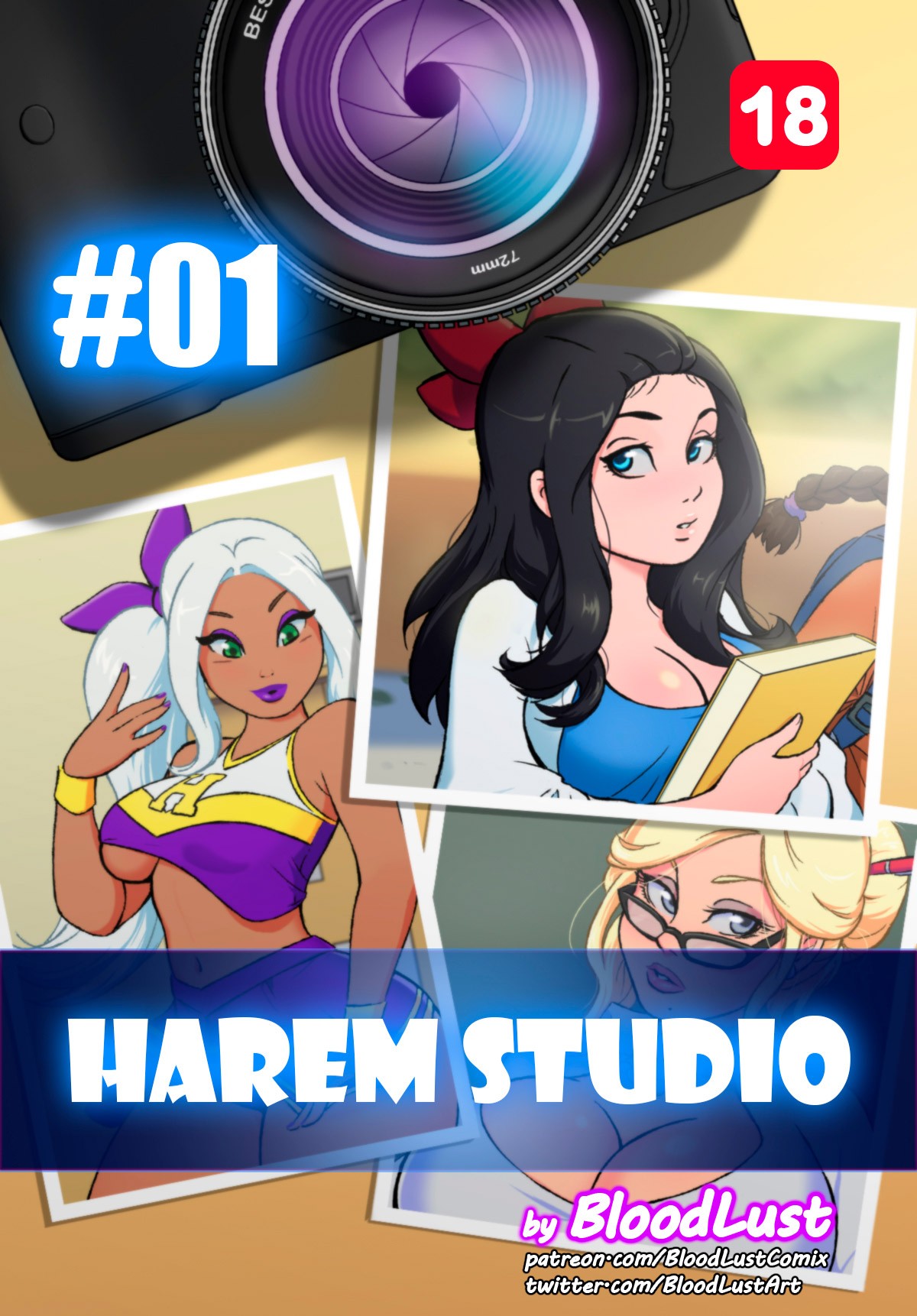 Harem Studio 1 - 3 porn comic picture 1