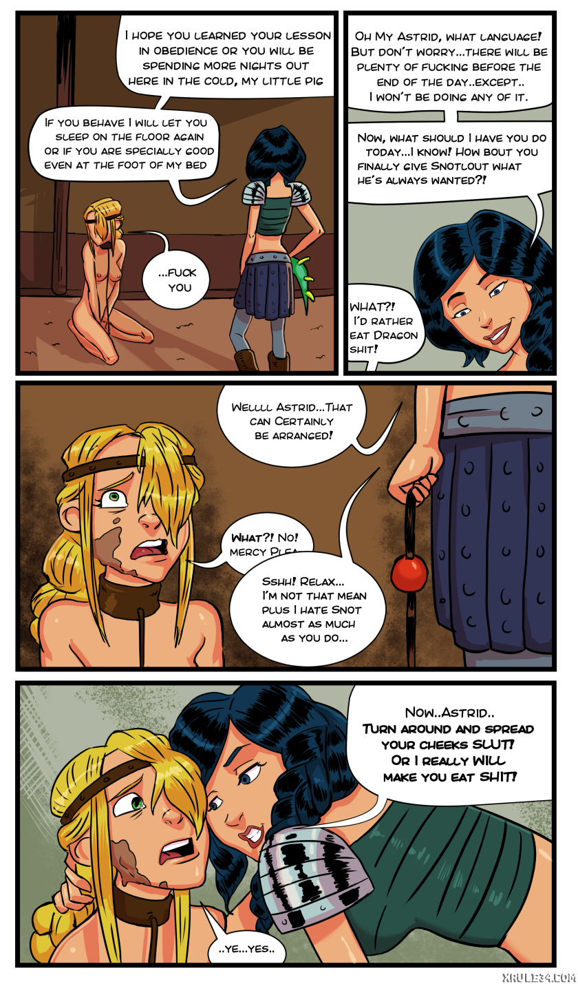 Heather's Pet or How to Train Your Astrid porn comic picture 3