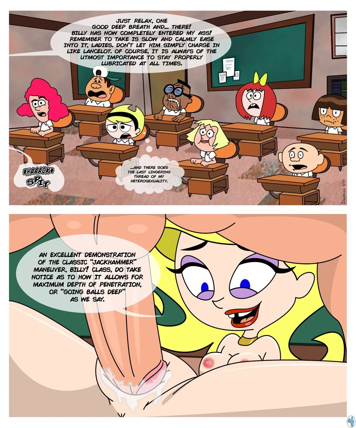Hot For Teacher porn comic picture 4